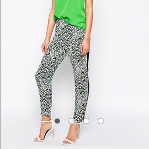 French Connection Leopard Moth Crepe